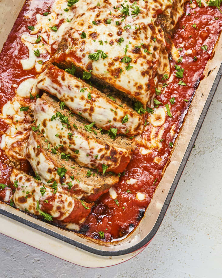Italian Meatloaf Recipe (Cheesy, with Mozzarella) The Kitchn